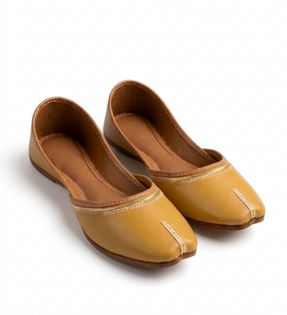 Premium Mustard Yellow Khussa